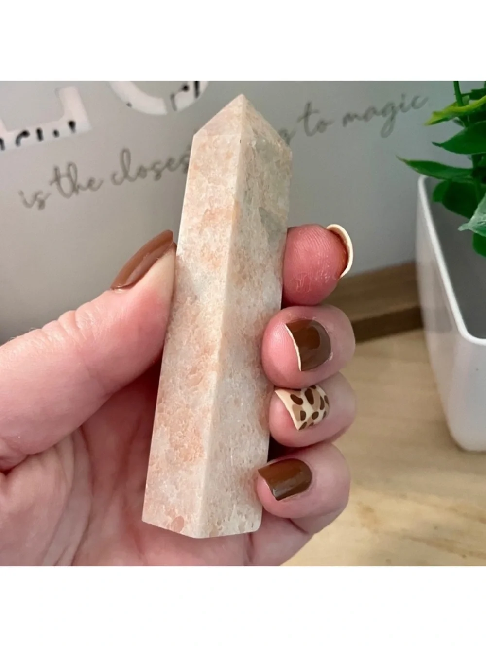 Vintage sunstone tower